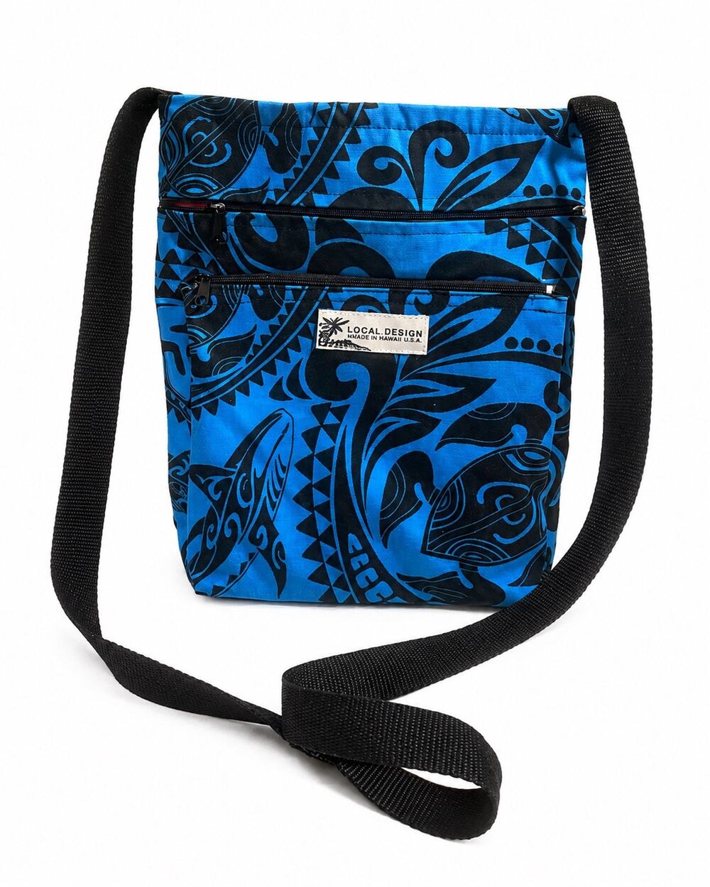Crossbody Tribal Hawaiian Island Style Canvas Bag by Local Design Hawaii